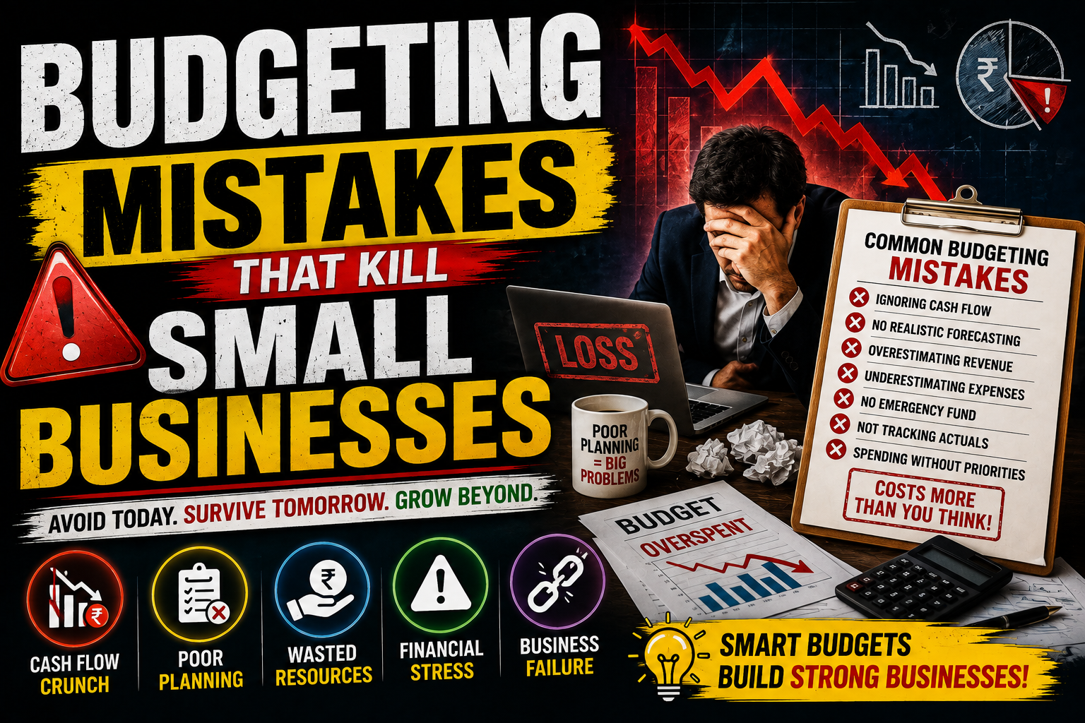 Budgeting Mistakes That Kill Small Businesses